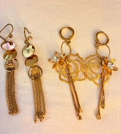 Earrings 18k Gold Plating