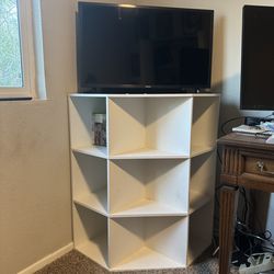 Corner Cubby Shelf
