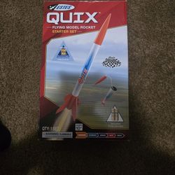 Quix Flying Model Rocket