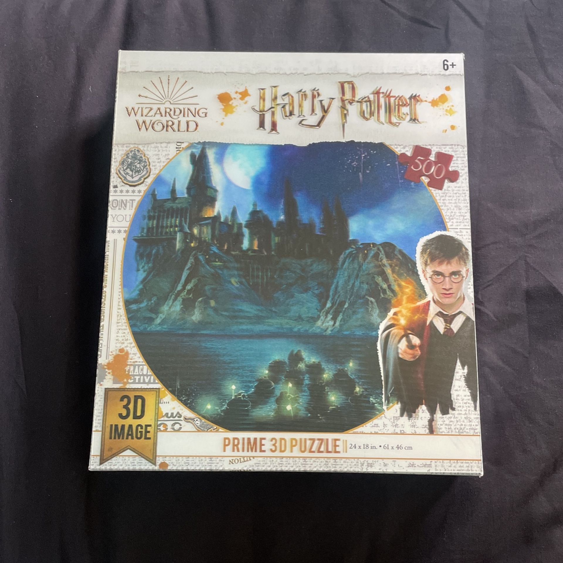 3D Harry Potter puzzle, never opened, all pieces included