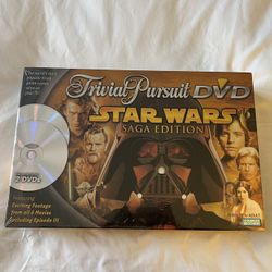 STAR WARS Saga Edition Trivial Pursuit DVD Game