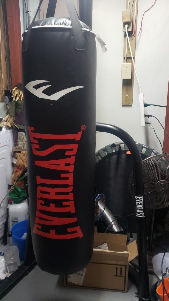 Everlast 100lb Punching Bag w/stand