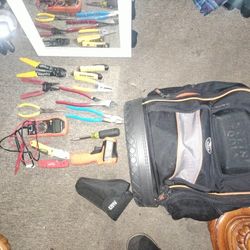Klein Backpack & Misc Tools
