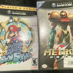 Super Mario Sunshine And Metroid Prime Bundle 