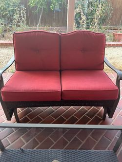 Swivel 5 pieces patio set