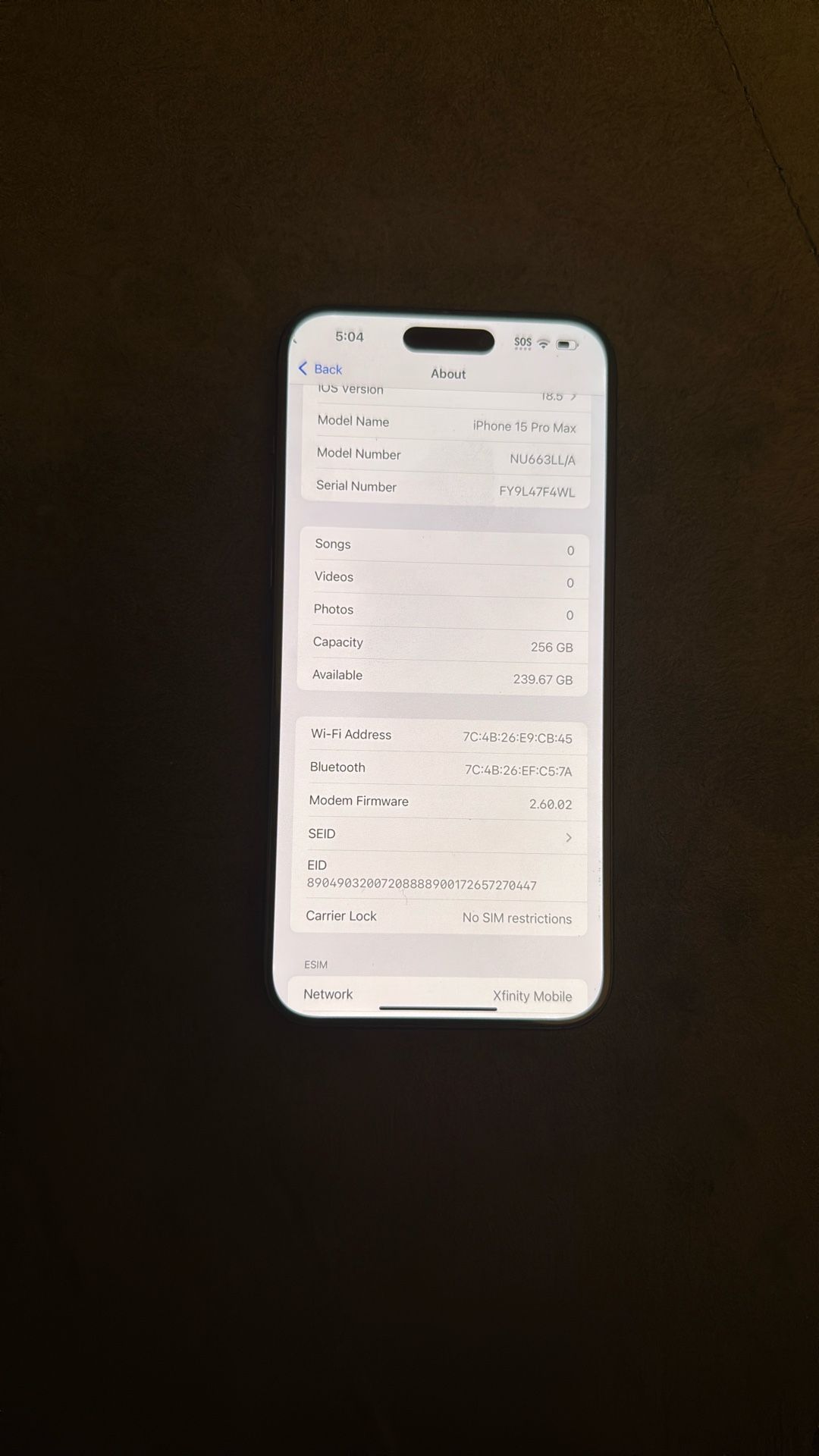 iPhone 15 Pro Max - Unlock And In Great Condition