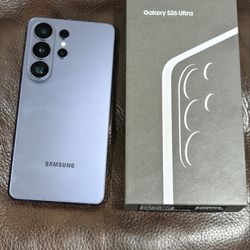 Vendo o Cambio 👌

Samsung Galaxy S26 Ultra 5G 
Tmobile
256gb 12gb ram
Caja y accesorios 
Como Nuevo