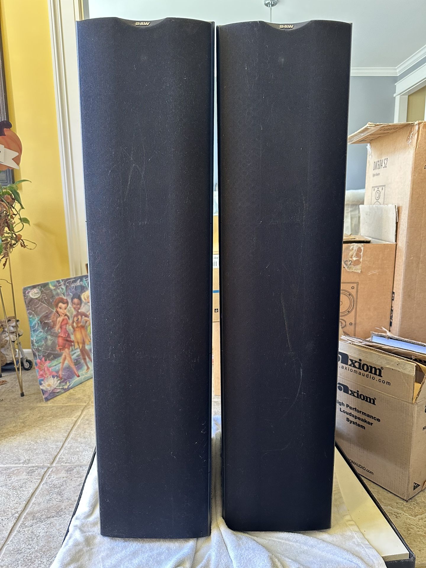 B&W - BOWERS AND WILKINS DM604 S2 FLOORSTANDING SPEAKERS