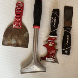 Putty Knives and Brand New Scraper