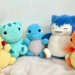 Crocheted Pokémon 