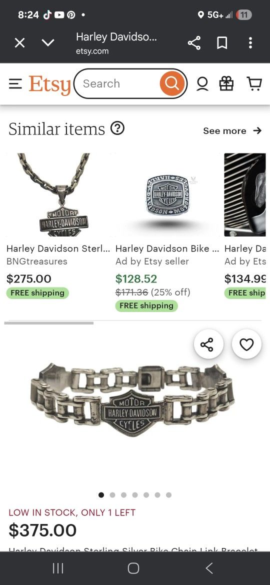 HARLEY DAVIDSON BRACLET.