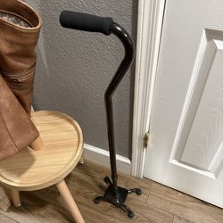 Quad Adjustable Cane Like New