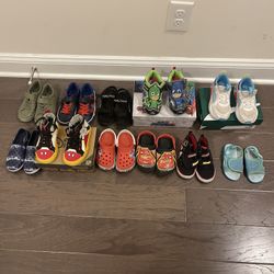 11 Pair Of Boy’s Shoes 