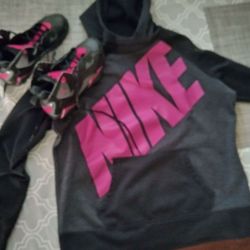 Jordans And Nike Hoodie 