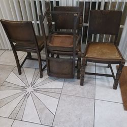 4 Antique Chairs 