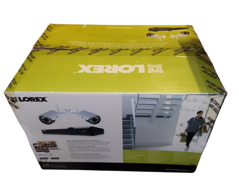 LOREX LX425 Wireless Camera System Brand New/ Damege Box