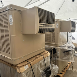 Champion Cooler 4700 CFM 2-Speed Window Evaporative Cooler for 1600 sq. ft. (with Motor and Remote Control)