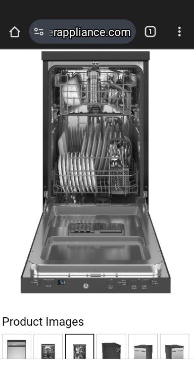 GE Portable Dishwasher, Barely Used Works Great