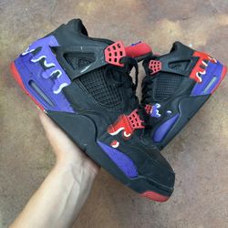 Size 12 Men’s - Jordan 4 Retro NRG Raptors 2018 Custom Worn