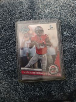 Marvin Harrison Jr. Bowman Chrome 1st Bowman Card