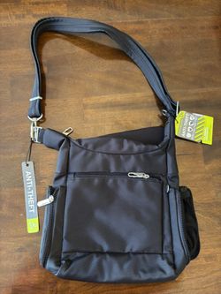 Travelon Anti-Theft Classic Messenger Bag Black