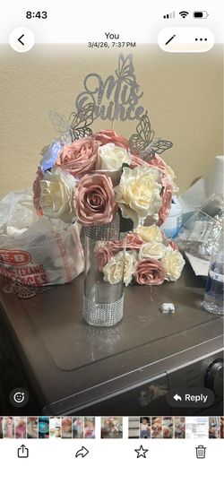 Quience center pieces
