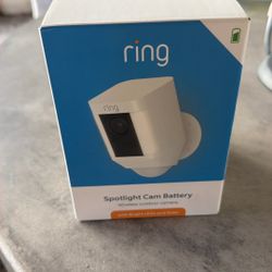 Unopened Ring Spotlight Cam