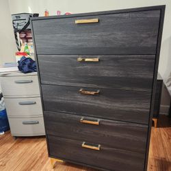 Gray Dresser Drawer 