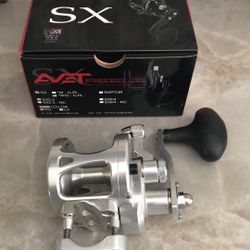 AVET SX 5.3 G2 SILVER Saltwater Fishing Reel RIGHT HANDED-NEW with BOX!! 