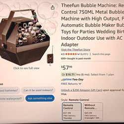 Bubble Machine 
