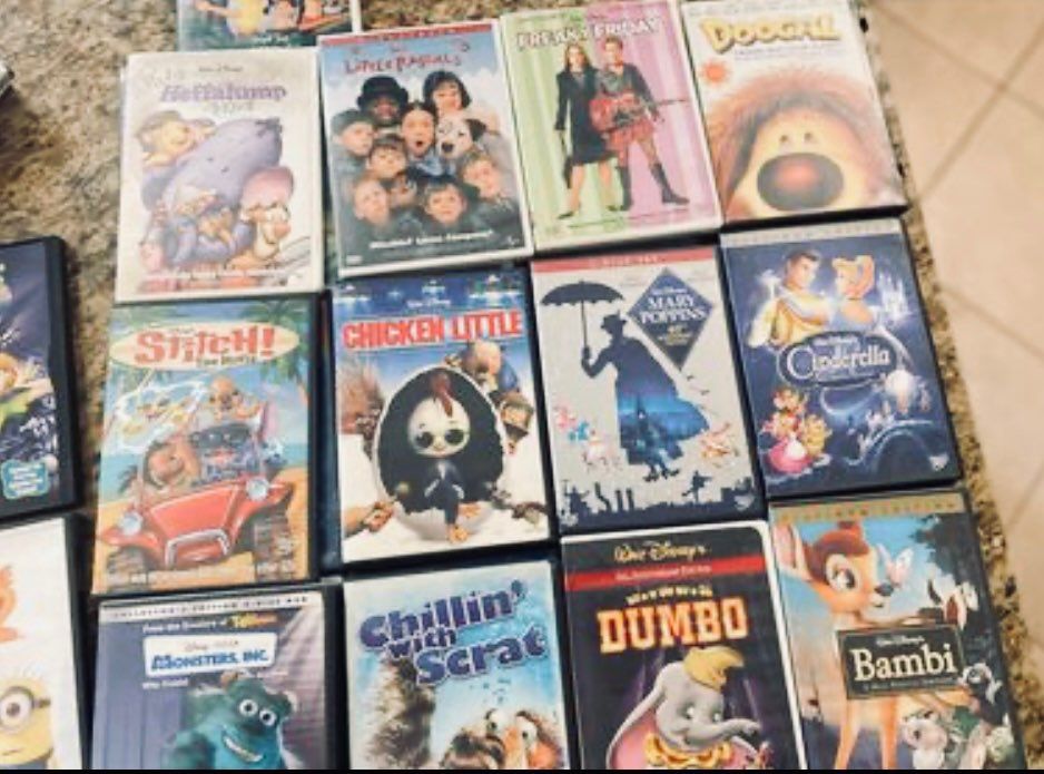 Kids DVD's Lot many new (null)