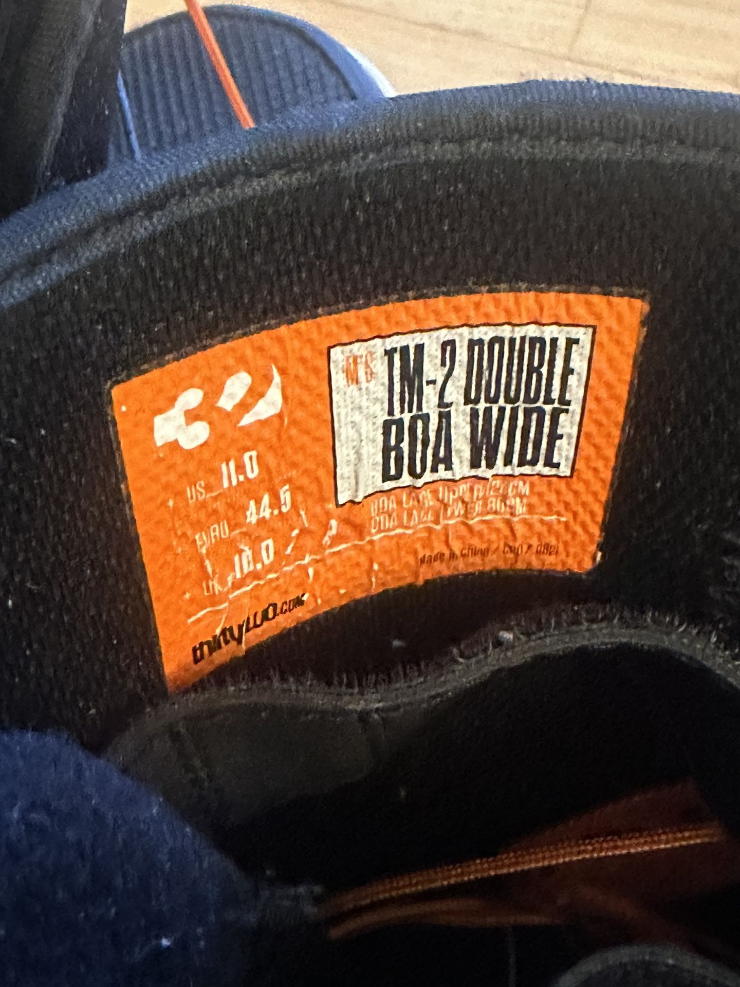 Thirty Two Snowboard Boots Size 11W