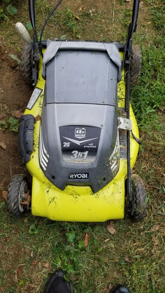 Ryobi 20" 48V cordless mower for Sale in Woodbridge, VA OfferUp
