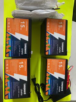 LiFeP04 12.8V 15Ah Lithium Battery 192Wh PH1215 Lampword