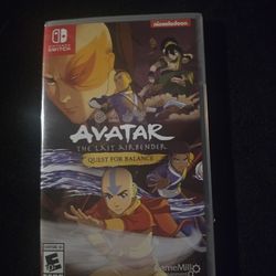 Nintendo Switch Avatar The Last Airbender Quest for Balance
PS5 - Xbox - Nintendo Switch 2 - PC