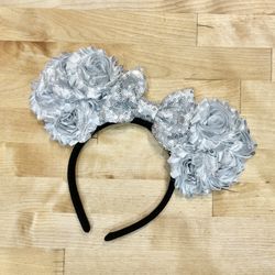 Silver Rose Disney Ears
