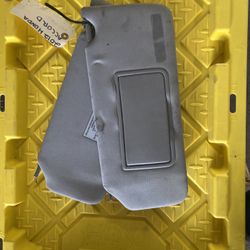 2012 Honda Accord Sun Visor Adjustable Flaps Mirror