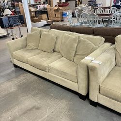 Tan Couch (in Store) 