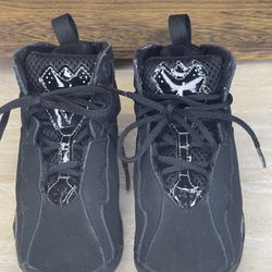 Kids Jordan True Flight Black Cool Grey Sneakers 8c