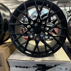 19” M-BLK TSW WHEELS FOR SALE!!! 5x112
