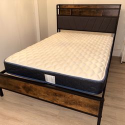 Bed and Mattress Set
