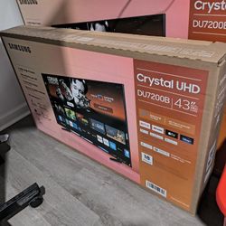 SAMSUNG SMART TV'S 55 INCH AND 43 INCH 