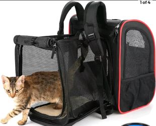 Expandable Pet Carrier Backpack