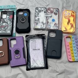 10 Assorted Phone Cases  Group #2