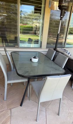 Table and chairs