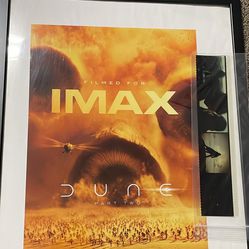 Dune 2 Poster and Ultra Rare Film Cell From Week 1