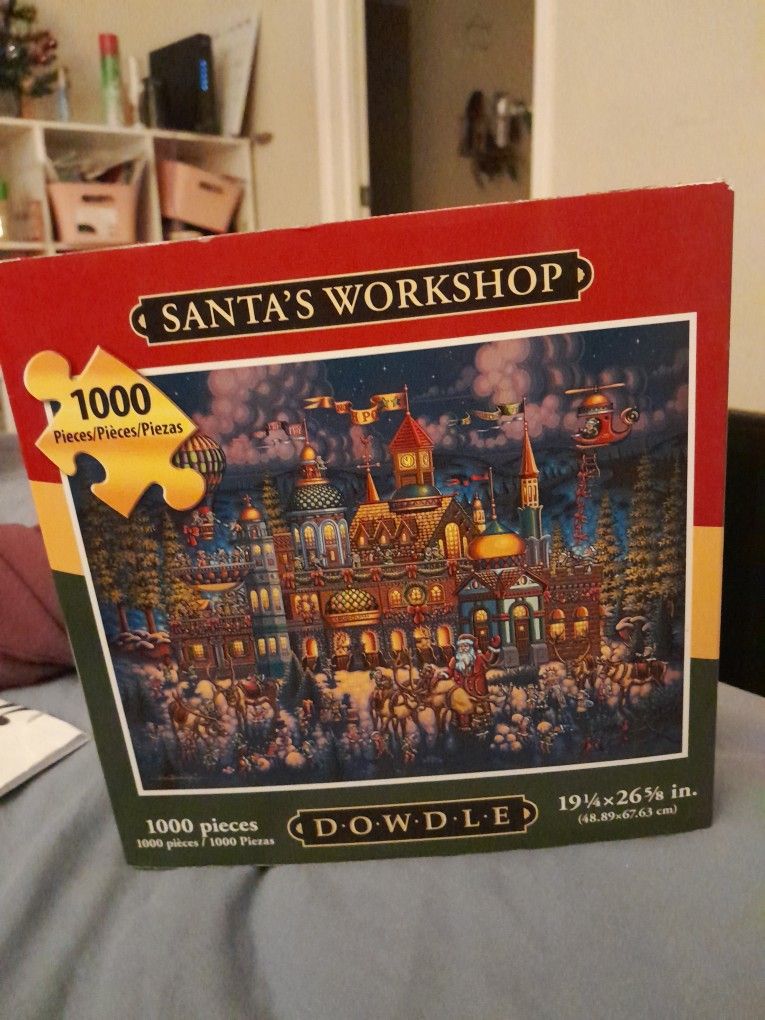 Santa's Workshop 1000 Pieces