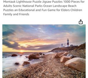 Montauk 1000-piece Lighthouse Puzzle