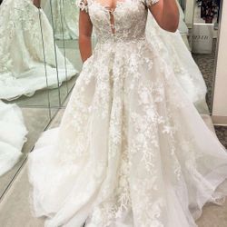 Bridal Dress From David’s Bridal