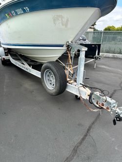 Sea ray with galvanized trailer 23ft
